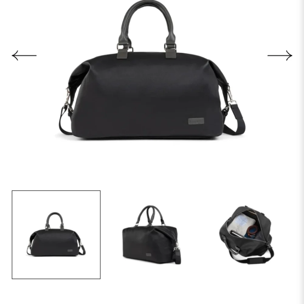 Black  Men's Bag